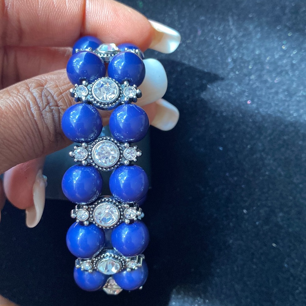 Blue bracelet